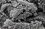 An example under microscope of carbon black before processing