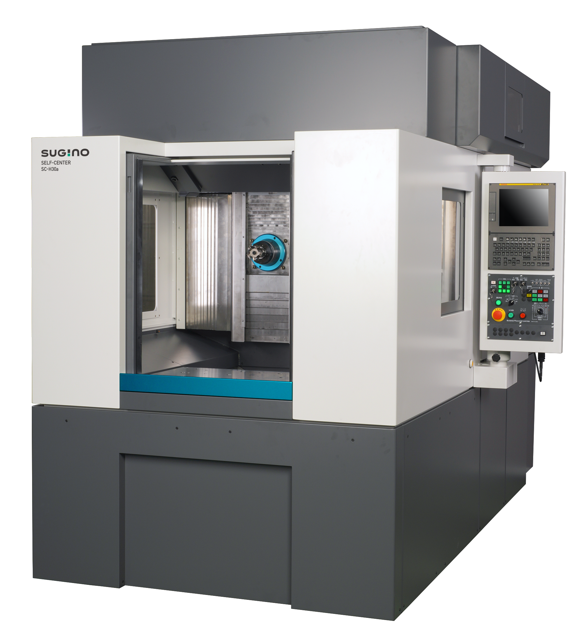 Sugino SC-H30a horizontal machining center with a small footprint #30