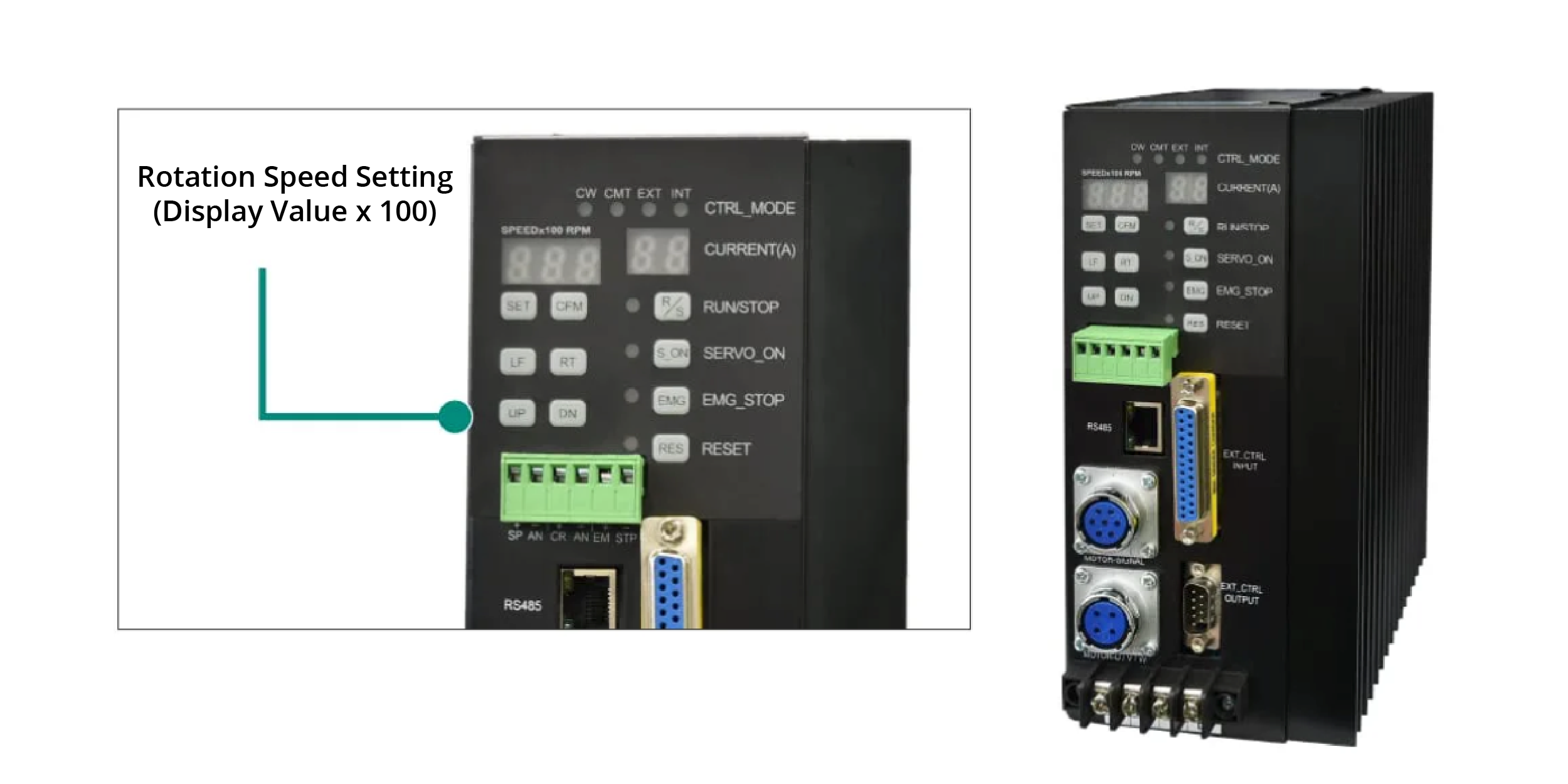 Dedicated servo controller for ideal robotic deburring results